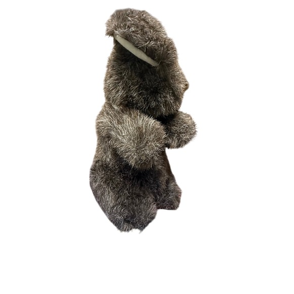 Gund Brown‎ Bunny Rabbit Plush Stuffed Animal Toy Floral Ribbon Easter - Picture 2 of 5